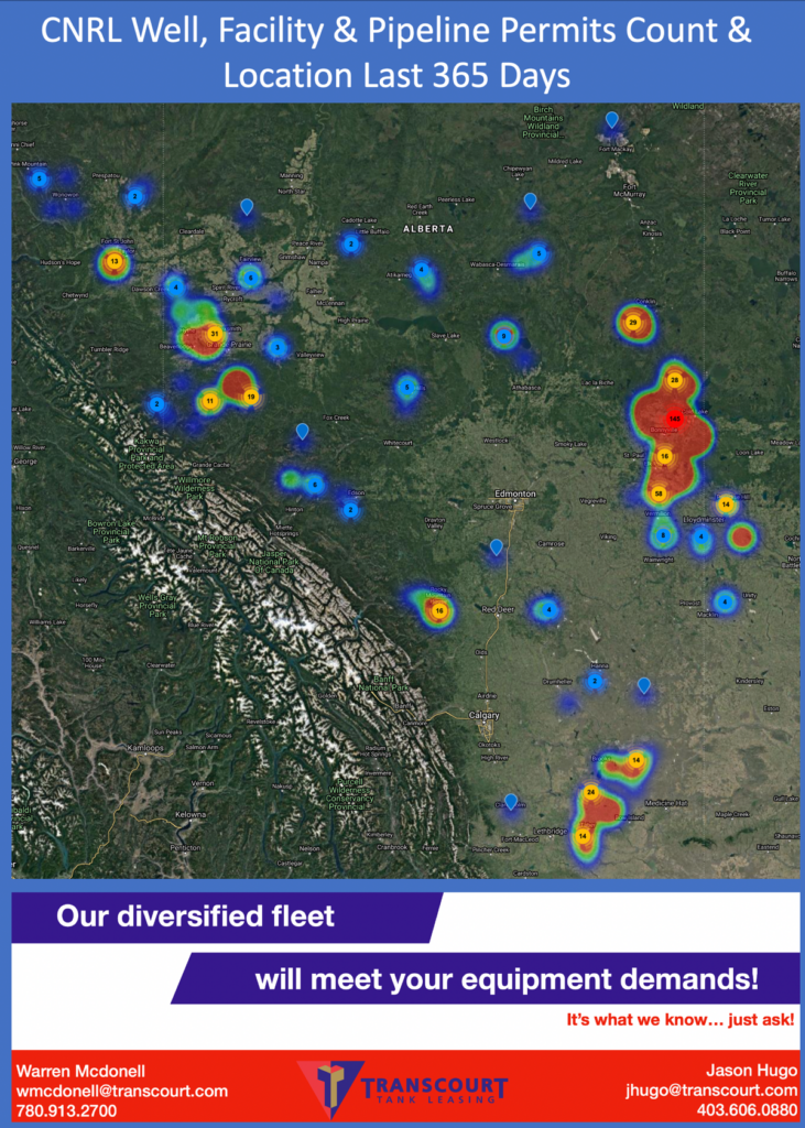 Canadian Natural Resources Limited Announces 2021 Budget Dec 10   CNRL Map 731x1024 