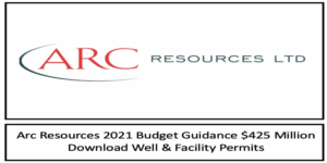 ARC Resources 2021 Budget GUIDANCE $450M