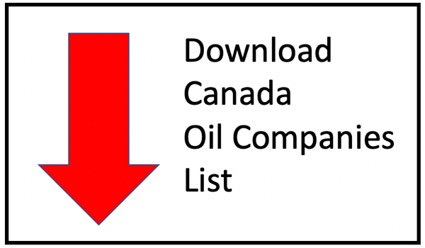 Canada Oil Companies