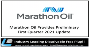 Marathon Oil First Quarter 2021 Update