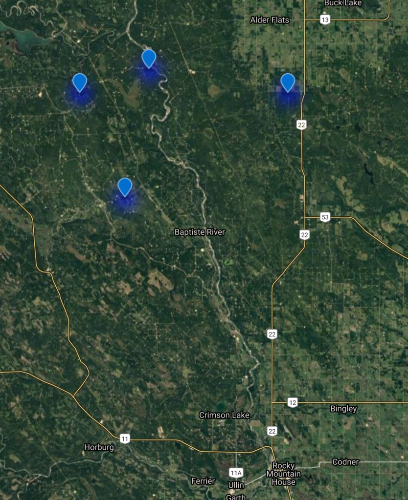 Spartan Delta first Quarter 2021 update wells drilled map