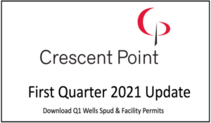 Crescent Point Energy Corp. First Quarter 2021 Update