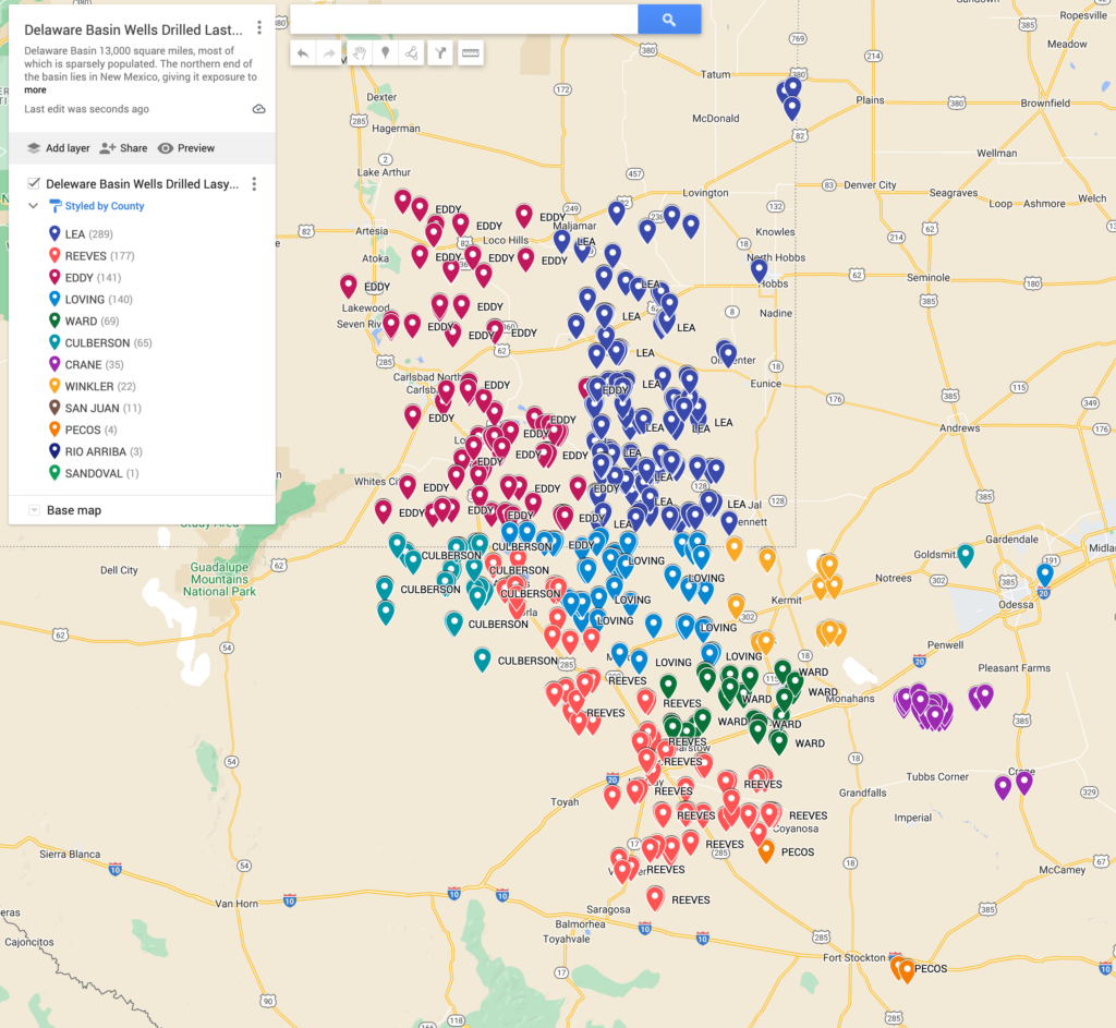 Delaware Basin Map and Operator List – Oil Gas Leads