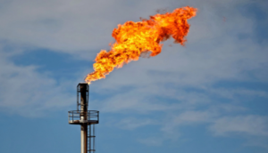 US gas flaring hit a record low