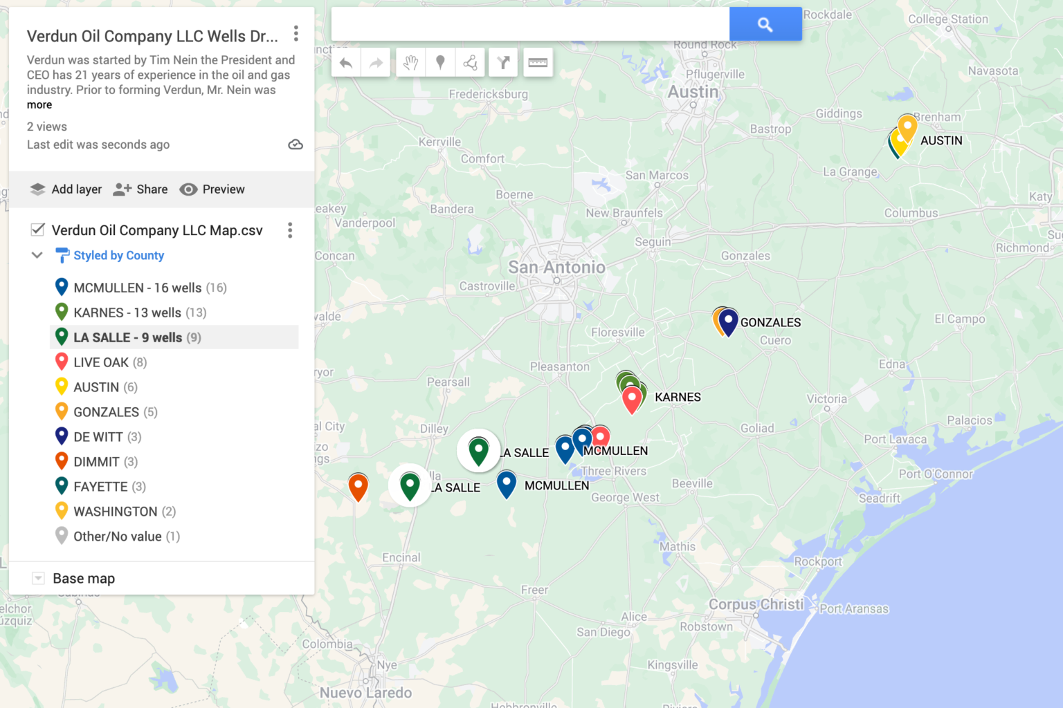 Verdun Oil Company Oil Gas Leads