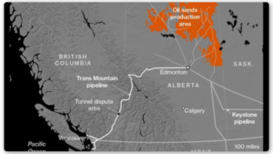 Canada's mega pipeline promises to redraw global oil flows