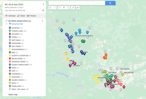 BC Oil & Gas Operator List